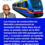 Le vrai chantier abandonné : MetroKin, ou quand la vision cède la place au rafistolageQuand une vision d&rsquo;État cède la place aux solutions provisoires